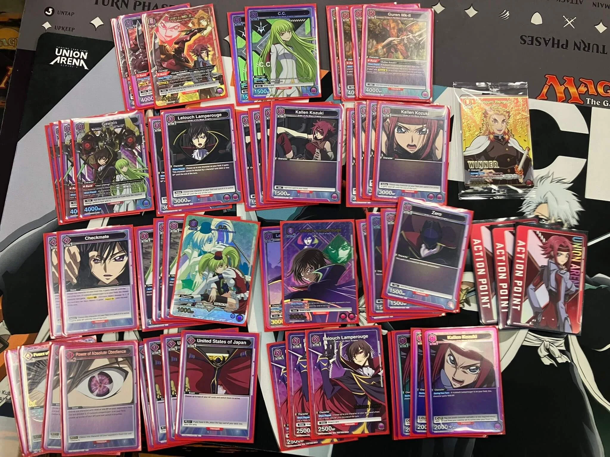 UNION ARENA: How I Got Four 2025 Winner Cards in Under a